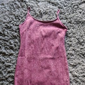 Forever 21 Distressed Red Bodycon